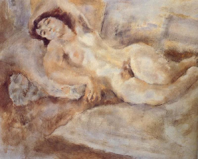 Jules Pascin Accumbent Mary